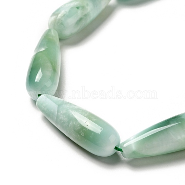Hilos de perlas de vidrio natural(G-I247-35B)-4