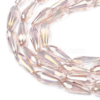 Chapelets de perles en verre galvanoplastique(EGLA-L015-HP-B07)-2