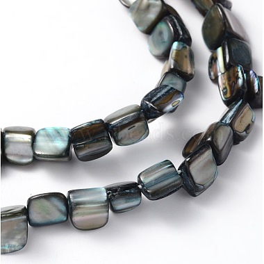 Erose Shell Beads Strands(PBB070Y)-3