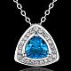 Real Platinum Plated Brass Cubic Zirconia Triangle Pendant Necklaces(NJEW-BB07872-P)-2