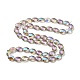 Transparent Electroplate Glass Beads Strands(EGLA-E030-01F-01)-2