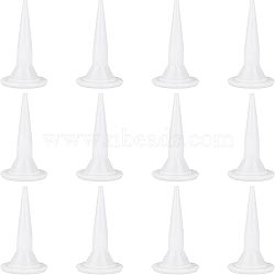 Reusable Silicone Caulking Nozzle Applicators, Cones Nozzles, White, 54x102mm, Hole: 3mm, Inner Diameter: 33mm(FIND-WH0110-219)