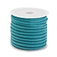 3x1.5mm Teal Flat Faux Suede Cord(X-LW-R003-61)-1