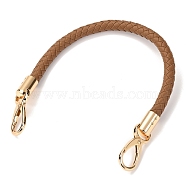 PU Leather Bag Strap, with Alloy Swivel Clasps, Bag Replacement Accessories, Peru, 41.5x1cm(FIND-G010-C01)