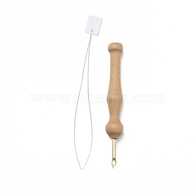 Wood Embroidery Punch Needle Pen(DIY-H155-15)-1