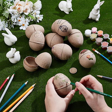 10Pcs DIY Children's Pulp Easter Eggs(DIY-SP0002-63A)-3