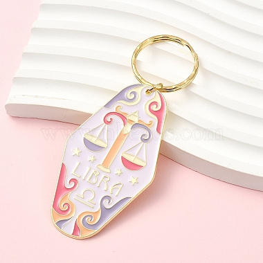 Alloy Enamel Keychains(KEYC-YW00224-09)-1