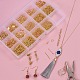 Kits des accessoires de bijoux en métal(FIND-YW0001-05G)-6