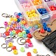 1 Box 13 Colors 325Pcs Plastic Barrel Beads(DIY-LS0003-02)-2