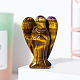 Natural Tiger Eye Angel Figurine Display Decorations(G-PW0007-060J)-1