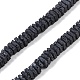 Frosted Natural Lava Rock Beads Strands(G-E618-04)-1