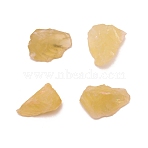 Rough Raw Heated Natural Citrine Beads, Nuggets, 46.5~47.5x33~37x18.5~23mm, 3pcs/100g(G-WH0008-15B)