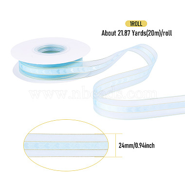 Polyester Lace Ribbon(OCOR-TADJ0001-07G)-3