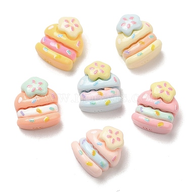 Opaque Resin Imitation Food Decoden Cabochons(RESI-K027-12)-2