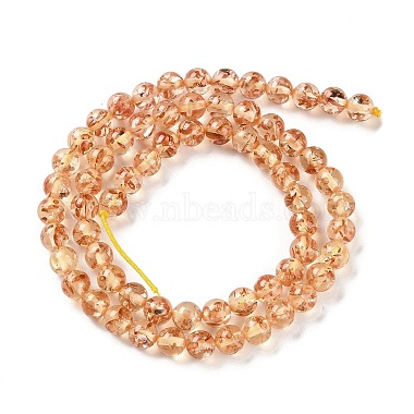 Resin Imitation Amber Beads Strands(RESI-Z023-02B)-2