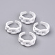 Spray Painted Alloy Cuff Rings(RJEW-T011-25-RS)-1