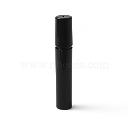 Plastic Spray Bottles, Fine Mist Atomizer, Column, Black, 1.2x6.7cm, Capacity: 3ml(0.10fl. oz)(MRMJ-WH0012-45A)