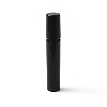 Plastic Spray Bottles, Fine Mist Atomizer, Column, Black, 1.2x6.7cm, Capacity: 3ml(0.10fl. oz)