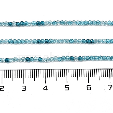 Transparent Glass Beads Strands(GLAA-H027-01E)-5