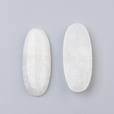 Natural White Jade Cabochons(G-S359-76)-2