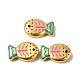 Baking Paint Glass Enamel Beads(GLAA-B035-01D)-1