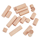 nbeads 20piezas 4 palos de madera redondos estilo(WOOD-NB0002-16A)-1