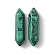 malachite synth&eacute;tique &agrave; facettes(FIND-WH0155-040I)-1