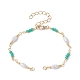 Fabrication de bracelets en chaîne à maillons en perles d'imitation en plastique(AJEW-JB01150-44)-1