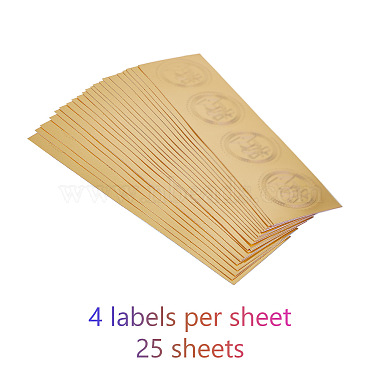 Self Adhesive Gold Foil Embossed Stickers(DIY-WH0211-067)-3