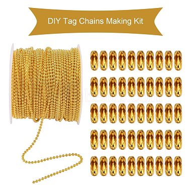 Kit de fabrication de chaînes diy tag(DIY-YW0005-91)-2