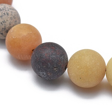 Natural Mixed Gemstone Bead Stretch Bracelets(BJEW-K212-C-029)-3