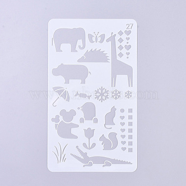 Clear Plastic Painting Stencils