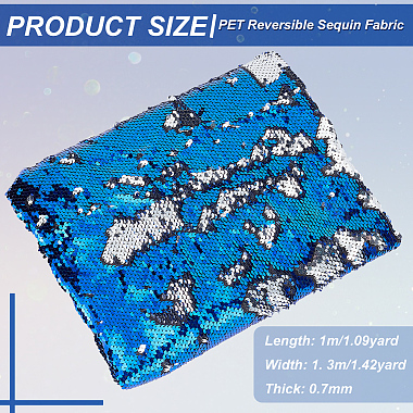 PET Reversible Sequin Fabric(DIY-WH0320-66A)-2