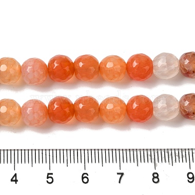 Dyed & Heated Natural Dragon Veins Agate Beads Strands(X-G-P539-A01-15)-5