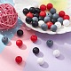 Food Grade Eco-Friendly Silicone Focal Beads(SIL-YW0001-13B)-5