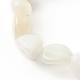 Natural White Moonstone Beaded Stretch Bracelets for Kids(X-BJEW-JB06250-02)-4