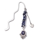 Natural Sodalite Beads Bookmarks(AJEW-JK00247)-2