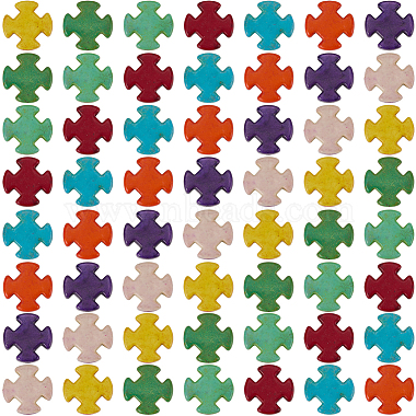 100Pcs Synthetic Turquoise Beads(TURQ-SC0001-30)-1