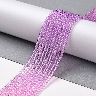Transparent Gradient Color Glass Beads Strands(GLAA-G101-2mm-15)-4