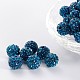 Pave Disco Ball Beads(RB-A130-10mm-21)-1