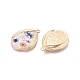Printed Alloy Enamel Pendants(ENAM-N071-09G)-3