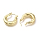 Brass Hoop Earrings(EJEW-H104-21G)-3