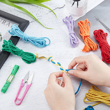 DIY Rainbow Knitting Crochet Tapestry Kit(DIY-WH0257-11)-3