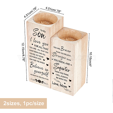 Wooden Candle Holder(AJEW-WH0257-008)-2