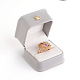 Подарочные коробки кольца из искусственной кожи(LBOX-L005-A02)-1