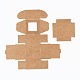 Прямоугольная складная креативная подарочная коробка из крафт-бумаги(CON-B002-04D-02)-3