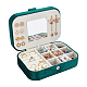 Rectangle Velvet Jewelry Set Box(AJEW-WH0329-67B)-1