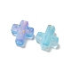 Gradient Color Transparent Acrylic Beads(OACR-M023-03G)-2