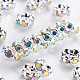 Brass Rhinestone Spacer Beads(RB-A014-L5mm-28S-NF)-1