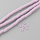 planos separadores de perlas de arcilla de polímero hecha a mano redondas(CLAY-R067-4.0mm-26)-1